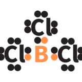 三塩化ホウ素BCl3の電子式・構造式
